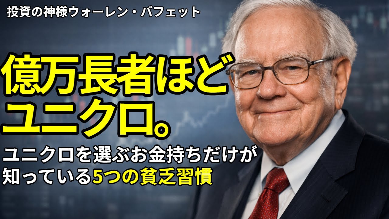 【お金持ちほど質素】見栄で高い服や車を買い続けると、資産は一生増えません。ユニクロを選ぶお金持ちだけが知っている、たった一つのシンプルな原則と5つの貧乏習慣。 img