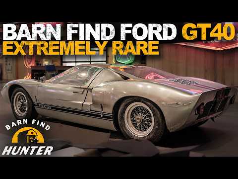 Barn Find Ford GT40: GREATEST Ever? All original & Hidden 43 Years | Barn Find Hunter img