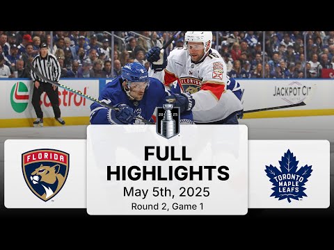 NHL Playoff Highlights | Panthers vs. Maple Leafs | Gm 1 | May 5, 2025 img