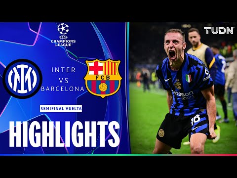 HIGHLIGHTS - Inter vs Barcelona | UEFA Champions League - Semifinal Vuelta | TUDN img