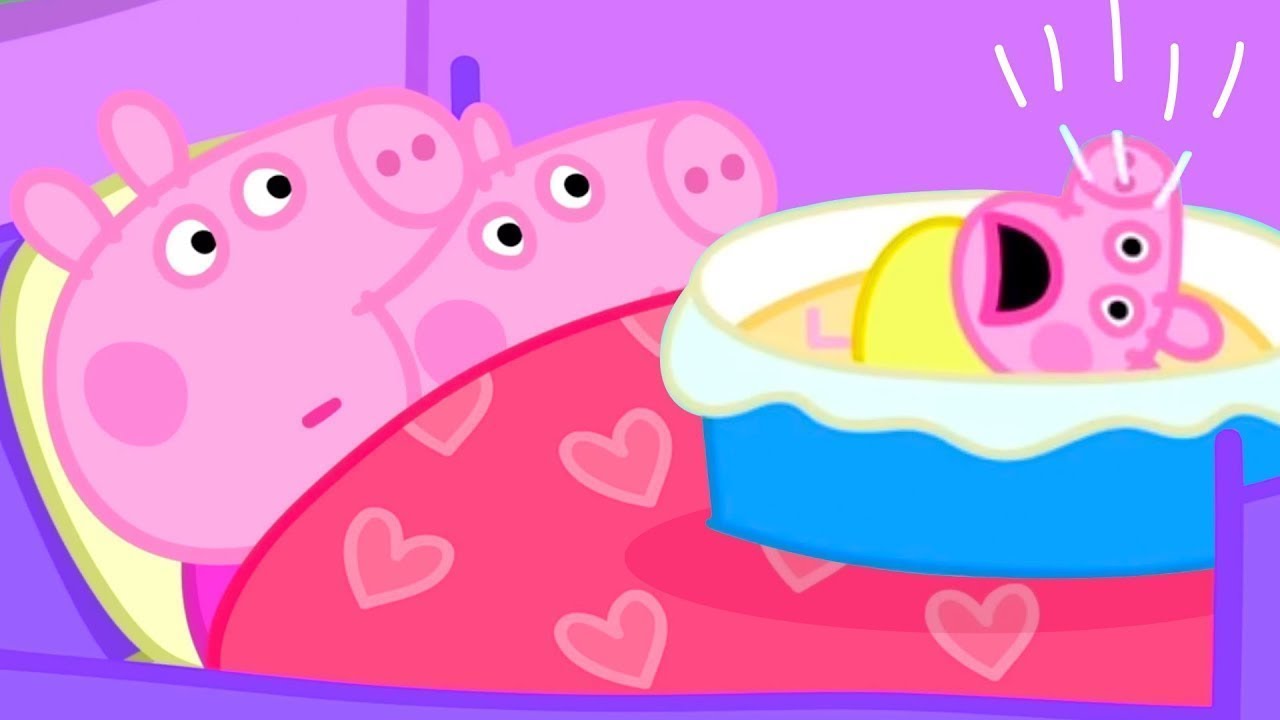 Peppa Pig And George Get Woken By Baby Alexander img
