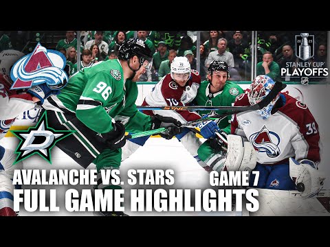 Game 7 🚨 Colorado Avalanche vs. Dallas Stars | Full Game Highlights | ESPN NHL img