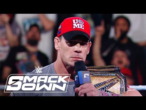 John Cena Attacks Randy Orton's Family, Career | FULL SEGMENT | WWE SmackDown 5/9/25 | WWE on USA img